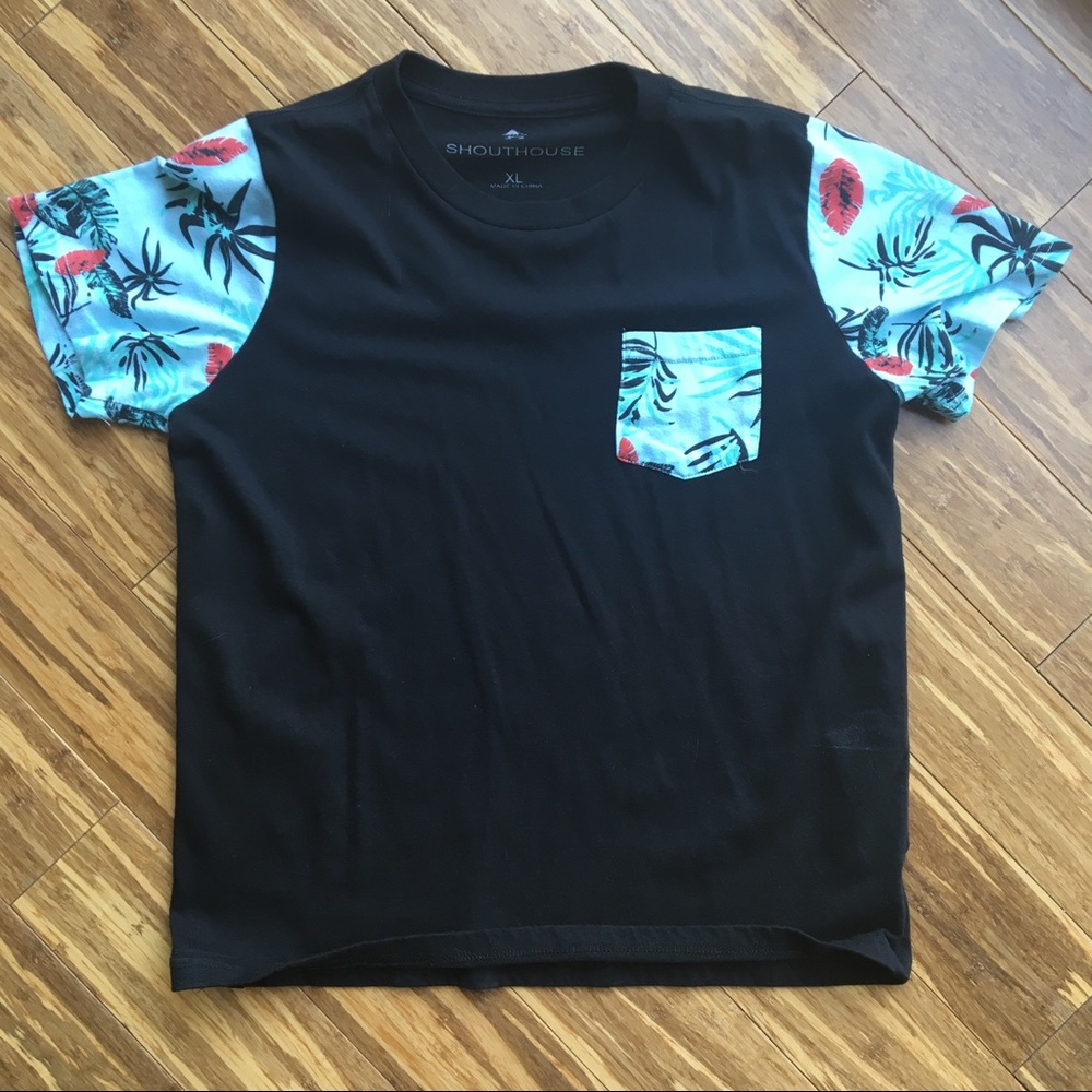 Tropical Print Tee